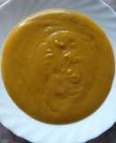 Crema de calabaza con apio