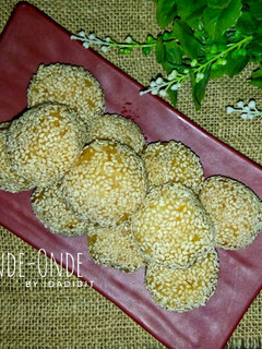 Foto resep Onde Onde (Ubi Jingga)