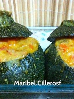 Una foto de Calabacines rellenos