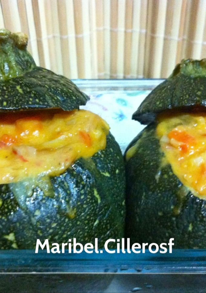 Una foto de Calabacines rellenos