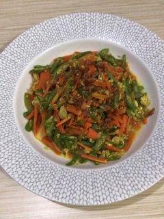 Foto resep Orak Arik Buncis Wortel