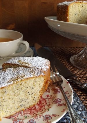 Una foto de Rosca de naranjas sanguinas con semillas de amapolas