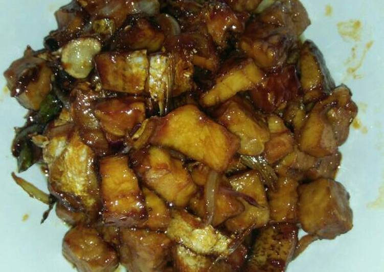 Ikan gabus saus Tiram