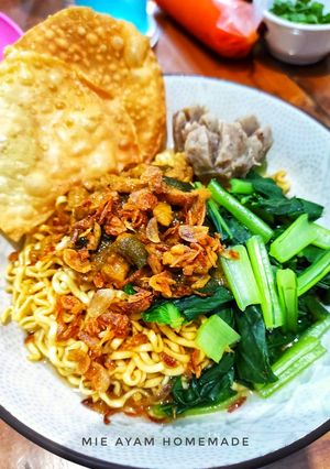 Foto resep 14. Mie Ayam ala abang gerobak