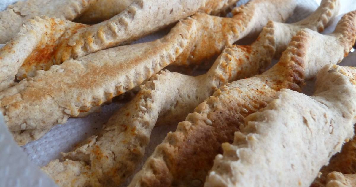 Palitos Integrales De Queso Y Sesamo Receta De Nutrim Recetas Saludables Cookpad