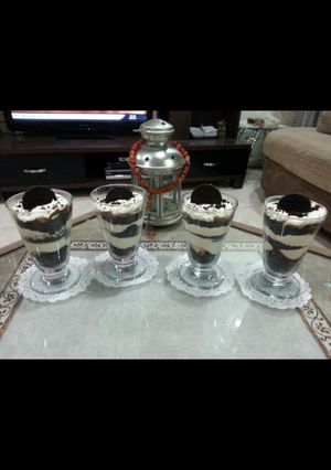 صورة لوصفة كاسات الأوريو السريعة