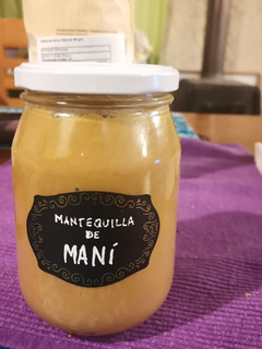 Una foto de Mantequilla de maní