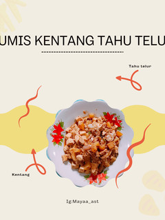 Foto resep Tumis Kentang Tahu Telur