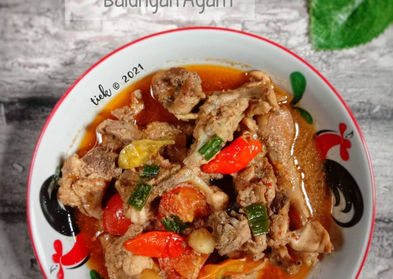 Rica-rica Balungan Ayam