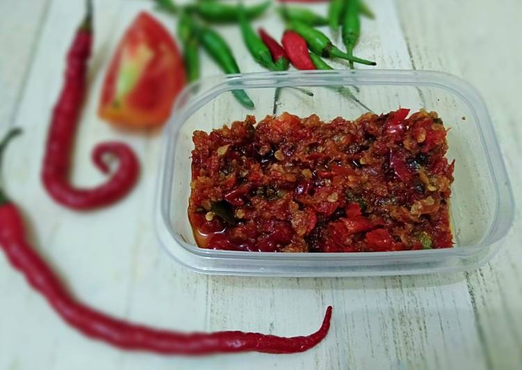 Easiest Way to Cook Perfect Sambal bawang mantul