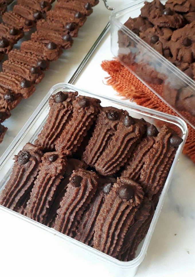Foto resep Semprit Cokelat