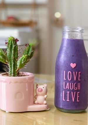 Hình của món Smoothie bắp cải tím.