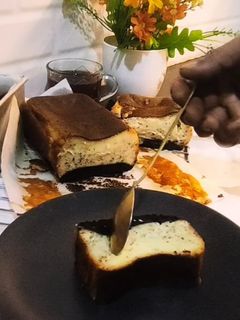 Foto resep Brownies Burnt Cheese Cake