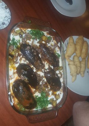 صورة لوصفة فتة مكدوس