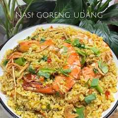 A picture of Nasi goreng Udang.