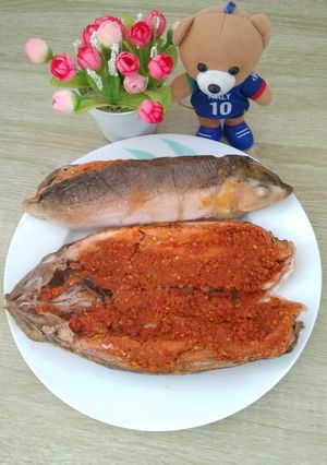 Foto resep Bandeng Oven Isi Sambal Terasi