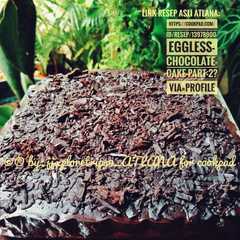 รูปของ Eggless Chocolate Cake *part 2
