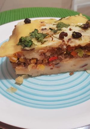 Una foto de Pastel de papa