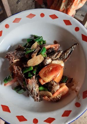 Foto resep Ikan Asin Peda Goreng Lombok Ijo