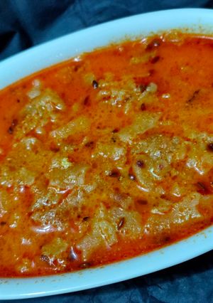 A picture of Rotli cooked in buttermilk.