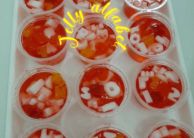 Resep Jelly Alfabet Anti Gagal