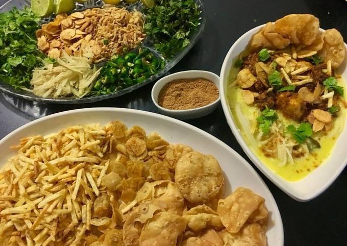Recipe of Quick Chicken Karhi Khao Suey