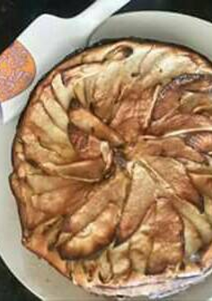 Una foto de Tarta dos manzanas