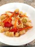 Fusilloni alle verdure tricolore (vegetariano)