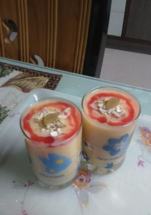 A picture of Mango shake.