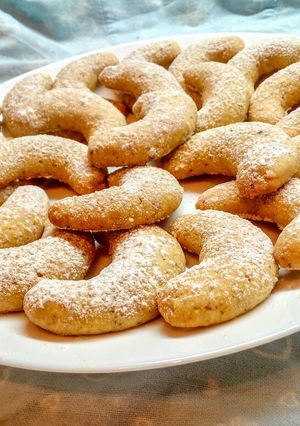 Vaníliás kifli recept fotója