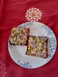 Bread Toast With Barley Spread
