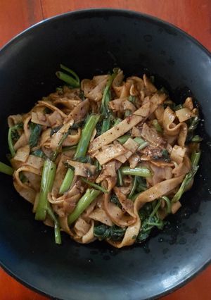 Foto resep Mie gepeng lada hitam