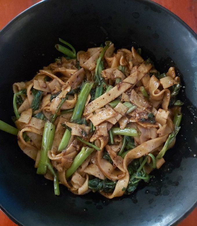 Foto resep Mie gepeng lada hitam