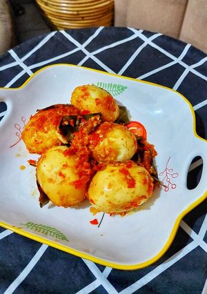 Foto resep Telor Bumbu Bali