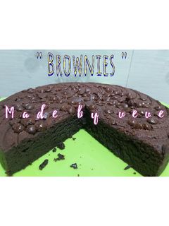 Foto resep Brownies homemade simple