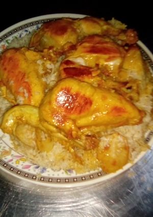 صورة لوصفة مقلوبة فراخ