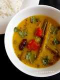 Moong Dal with Veggies- Bottle Gourd,Drumsticks,Carrot & Beans