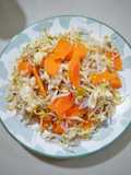 Tumis toge wortel