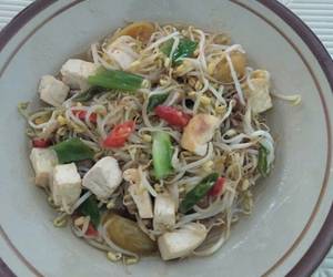 Siap Saji Tumis toge tahu Sedap