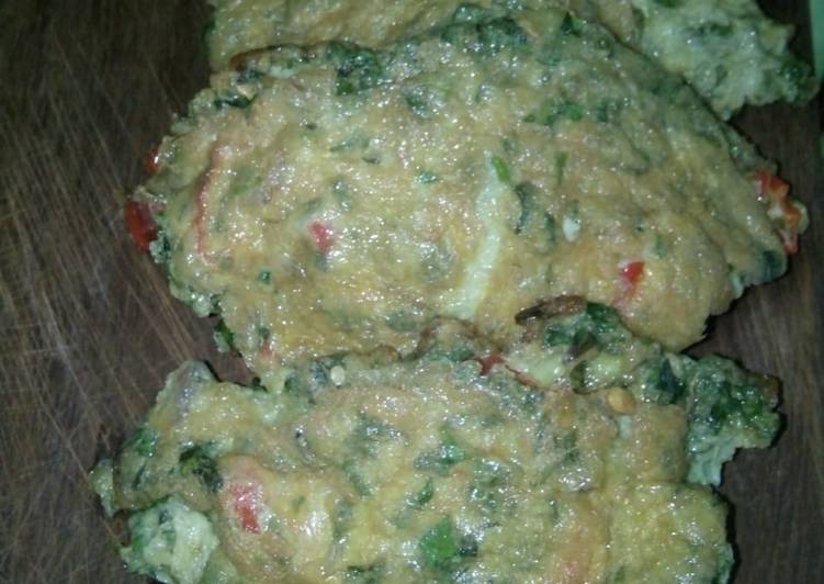 49.Telur Dadar Daun Kenikir