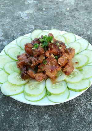 Hình của món Sườn rim mặn cho bé!.
