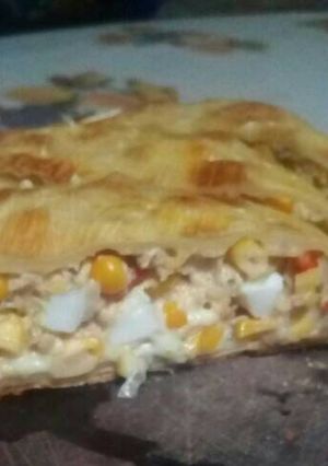 Una foto de Tarta de choclo y atún