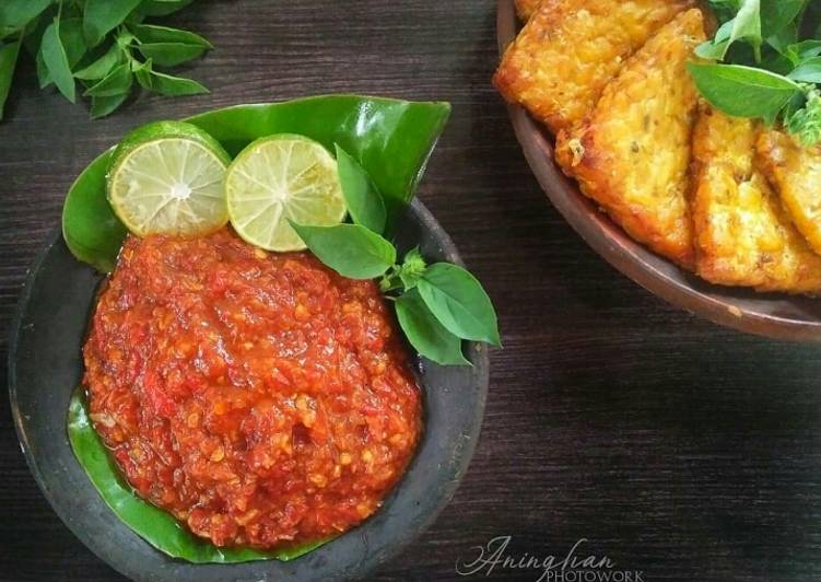 Cara Gampang Menyiapkan Sambel bawang buat penyetan yang Sempurna