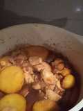 Ayam kentang masak mentega ala HNI