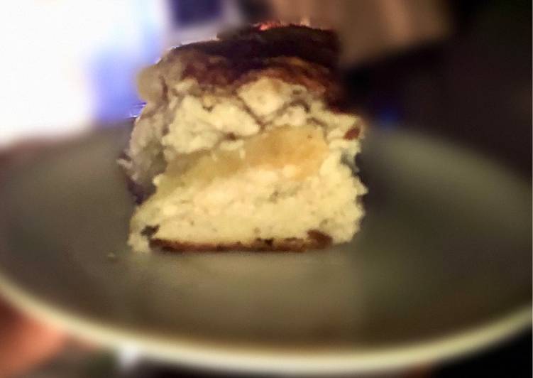 Pastel de yogur y manzana fitness 🍦🍏🍰