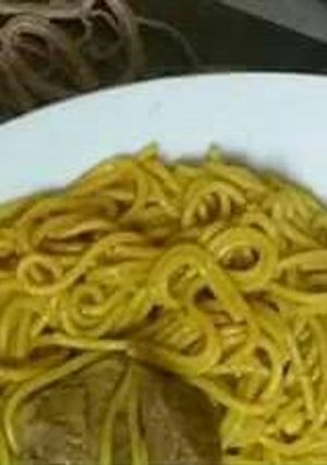 صورة لوصفة مكرونة بالكاري