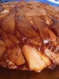 Torta de pera invertida