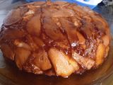 Torta de pera invertida