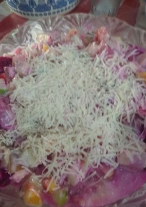Foto resep Salad buah ekonomis 😅
