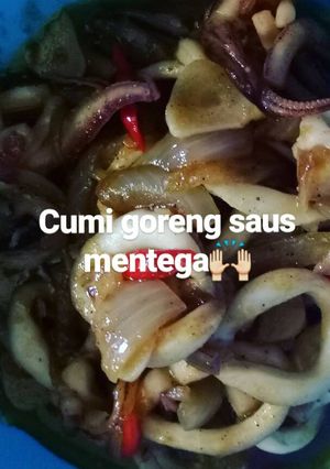 Foto resep Cumi Goreng Saus Mentega